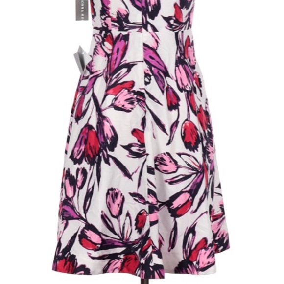 NWT Donna Morgan Floral Fit and Flare A-line Dress - Picture 6 of 14